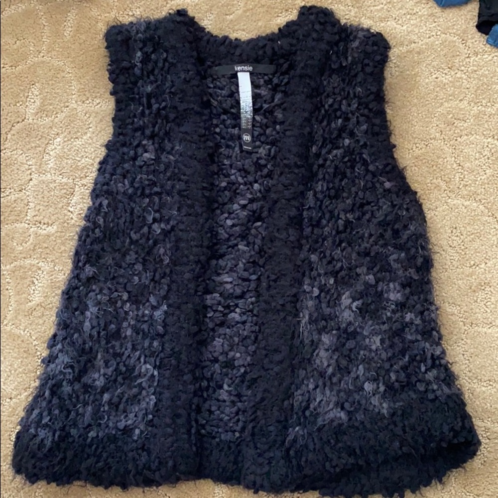 Kensie Black Vest